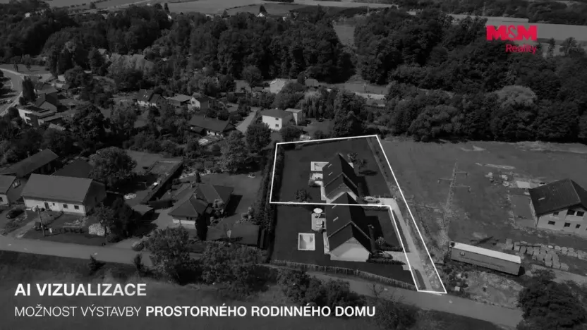 Prodej pozemku pro bydlení, Hukvaldy - Rychaltice, 1978 m2