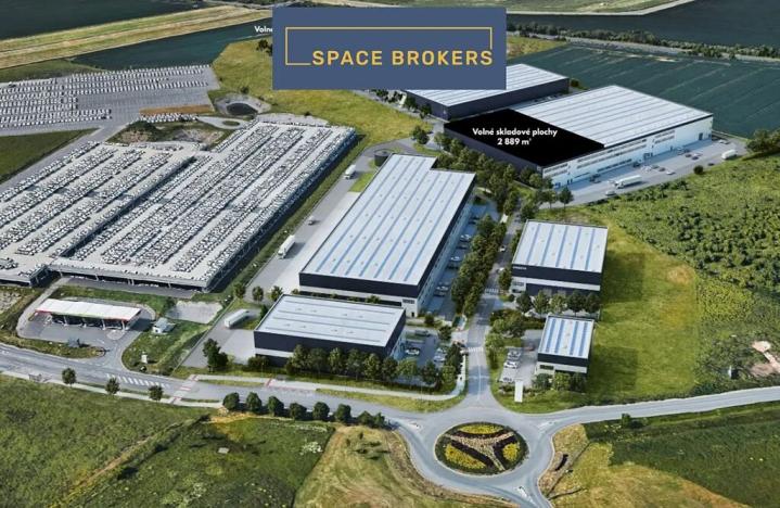 Pronájem skladu, Tuchoměřice, 1416 m2