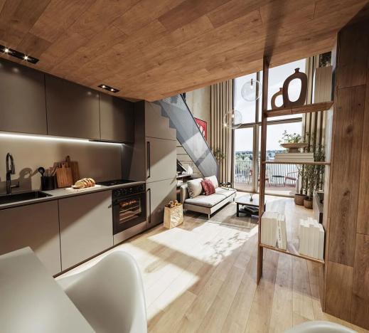 Prodej bytu 2+kk, Praha - Chodov, Valentova, 43 m2