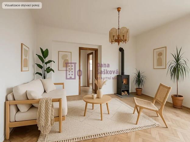 Prodej bytu 2+1, Loučovice, 60 m2