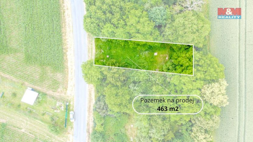 Prodej zahrady, Kokory, 463 m2