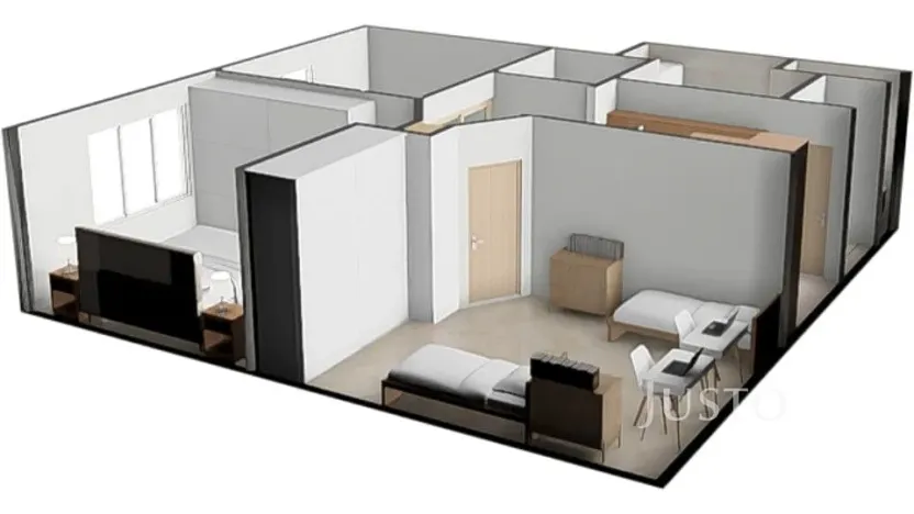 Prodej bytu 3+1, Písek, Za Pazdernou, 74 m2