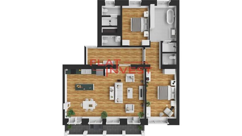 Pronájem bytu 3+kk, Praha - Nové Město, Masarykovo nábřeží, 129 m2