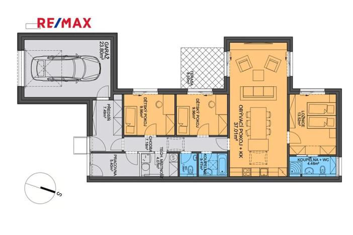 Prodej rodinného domu, Praha - Horní Počernice, Krotitelů, 136 m2