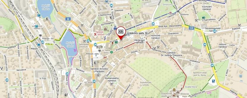 Prodej restaurace, Příbram, Jiráskovy sady, 762 m2