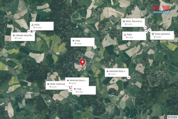 Prodej pozemku pro bydlení, Drahkov, 4099 m2