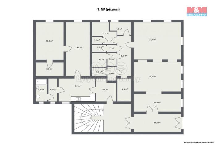 Prodej činžovního domu, Nejdek, náměstí Karla IV., 766 m2
