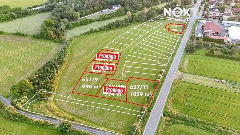 Prodej pozemku pro bydlení, Kozolupy, 996 m2