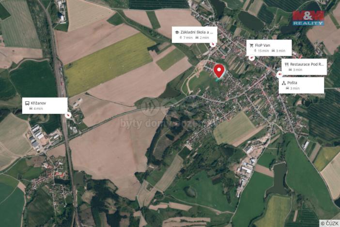 Prodej pozemku pro bydlení, Křižanov, Na Zahrádkách, 2503 m2