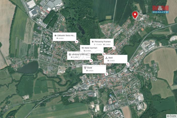 Prodej pozemku pro bydlení, Horšovský Týn - Plzeňské Předměstí, 1256 m2