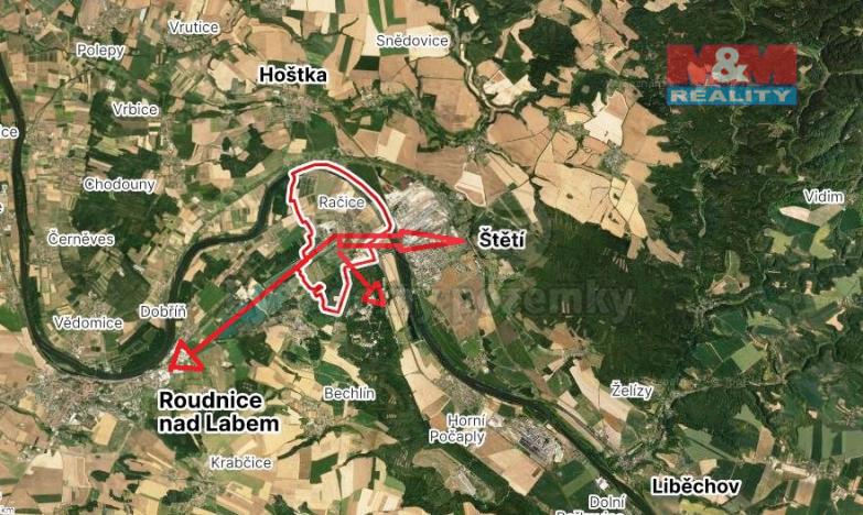 Prodej pozemku pro bydlení, Račice, 889 m2