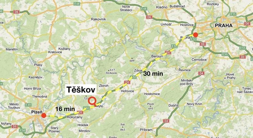 Prodej komerčního pozemku, Těškov, 32456 m2