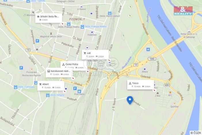 Prodej bytu 2+1, Děčín - Děčín V-Rozbělesy, Závodní, 43 m2