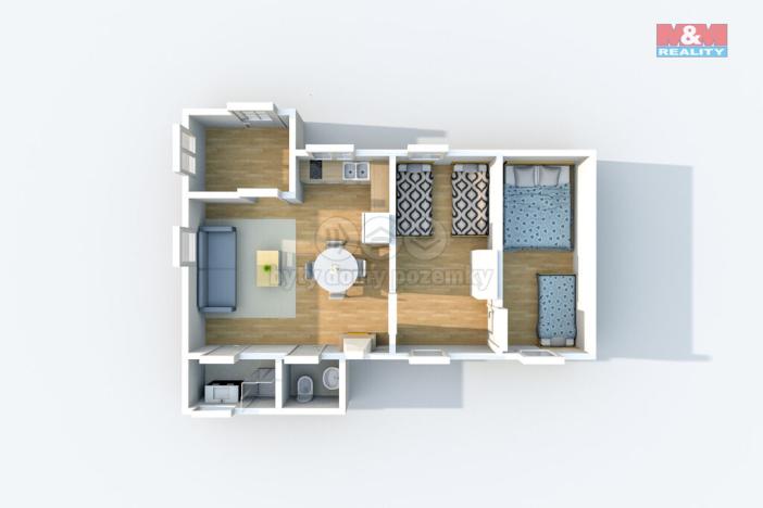 Prodej chaty, Ústí nad Labem - Církvice, 48 m2