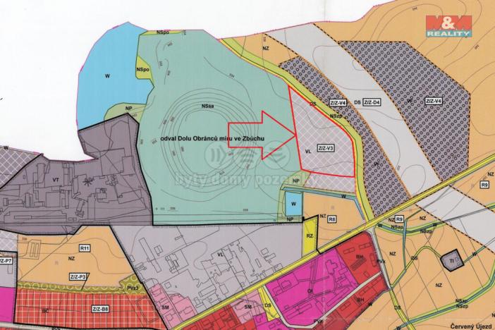 Prodej komerčního pozemku, Zbůch, 29452 m2