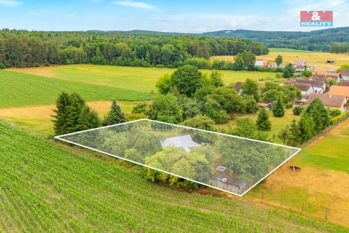 Prodej pozemku pro bydlení, Zemětice - Chalupy, 1160 m2