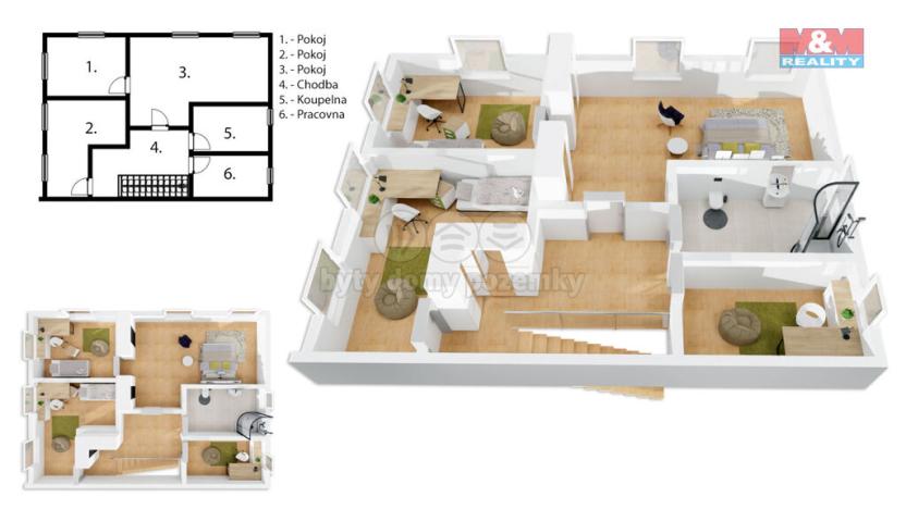 Prodej rodinného domu, Praha - Nebušice, Tuchoměřická, 151 m2