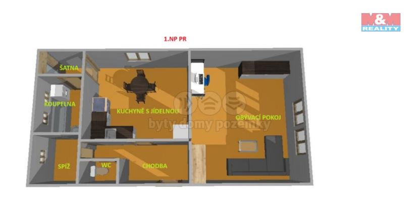 Prodej činžovního domu, Červený Kostelec, Řehákova, 214 m2
