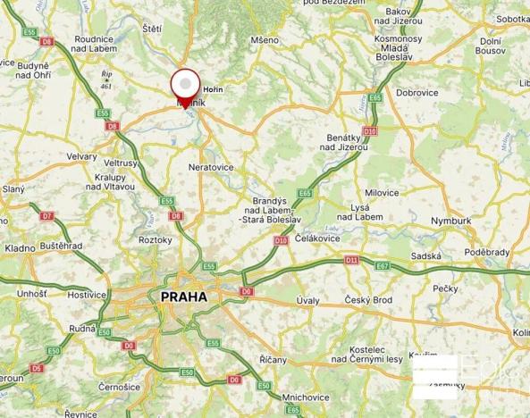 Prodej pozemku pro bydlení, Hořín, 778 m2