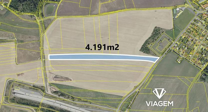 Prodej podílu pole, Praha - Cholupice, 4190 m2