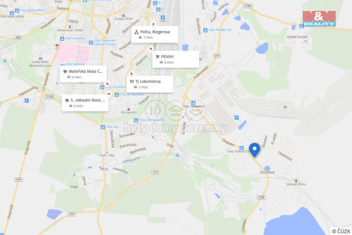 Prodej rodinného domu, Cheb - Podhrad, Chebská, 147 m2