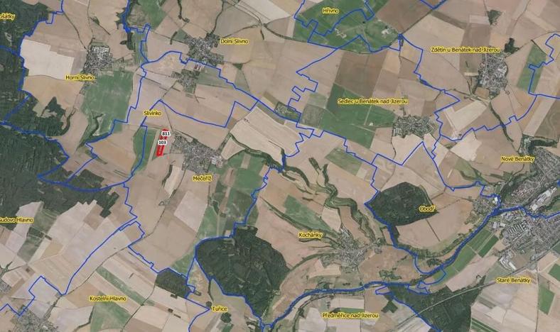 Prodej pole, Mečeříž, 37162 m2