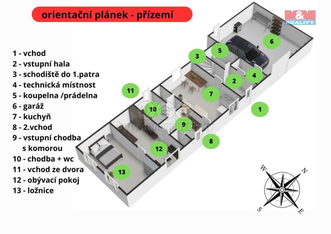 Prodej rodinného domu, Havlíčkova Borová, K Vepřové, 142 m2