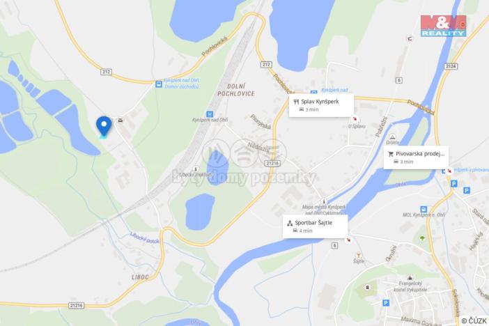 Prodej zahrady, Kynšperk nad Ohří - Dolní Pochlovice, 694 m2