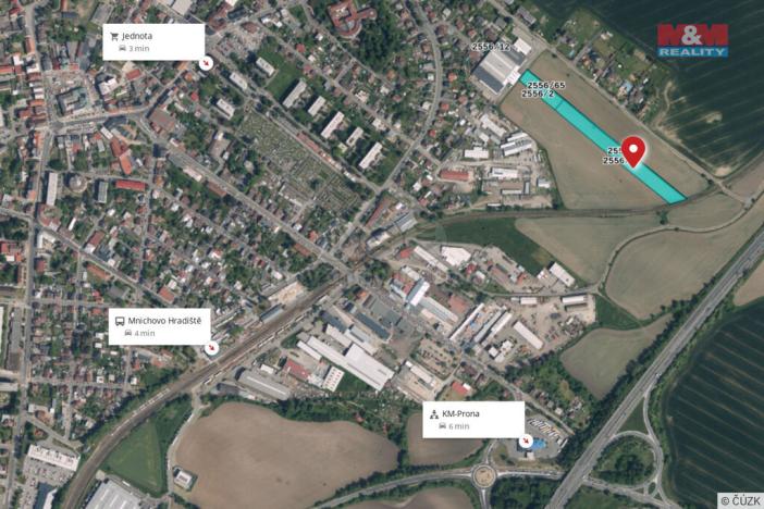 Prodej komerčního pozemku, Mnichovo Hradiště, 9921 m2