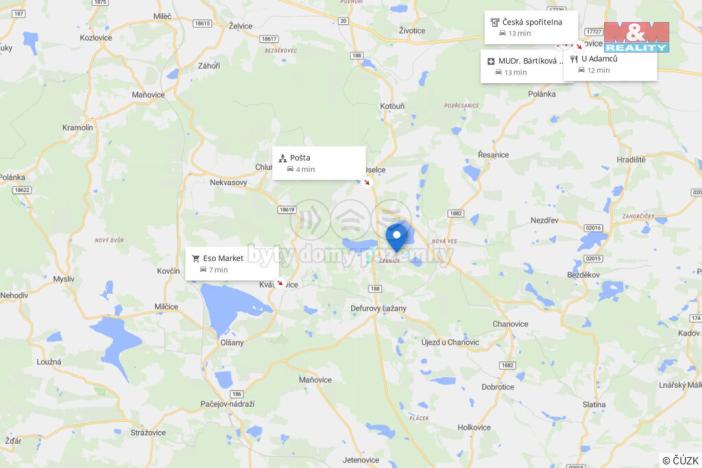 Prodej pole, Chanovice - Černice, 39063 m2