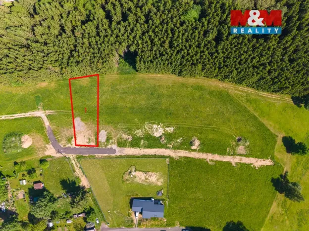 Prodej pozemku pro bydlení, Krásná, 1000 m2