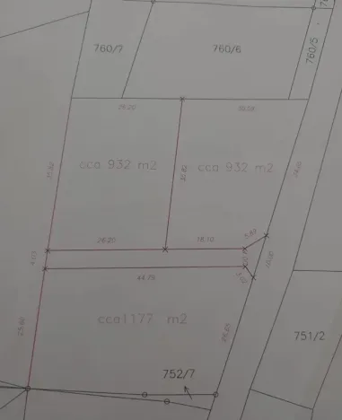 Prodej pozemku pro bydlení, Čížkov, 1000 m2