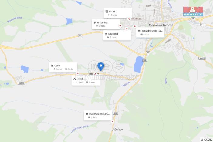 Prodej chaty, Moravská Třebová - Boršov, 24 m2