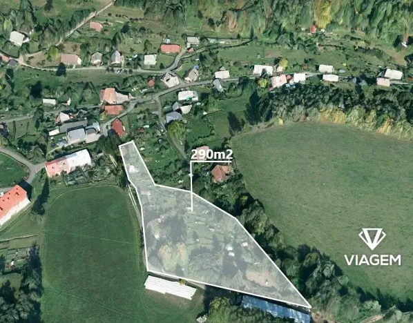 Prodej podílu pozemku pro bydlení, Těchonín, 290 m2