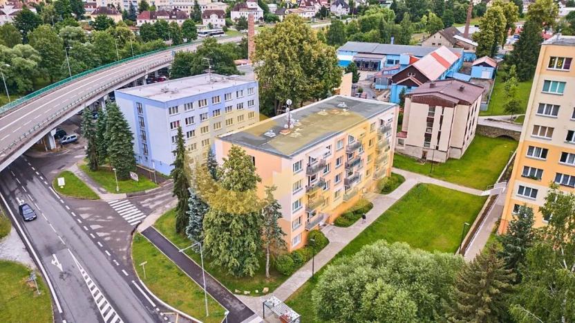 Prodej bytu 3+1, Vimperk, Sklářská, 65 m2