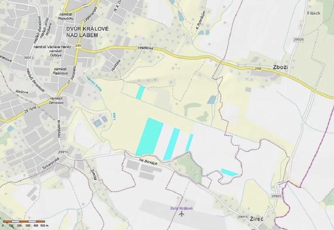 Prodej louky, Dvůr Králové nad Labem, 136924 m2