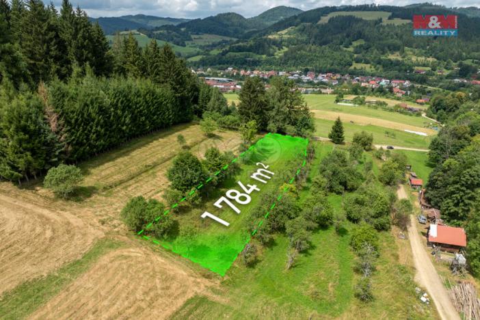 Prodej louky, Halenkov, 1784 m2