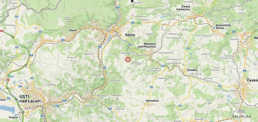 Prodej pozemku pro bydlení, Děčín, 1179 m2