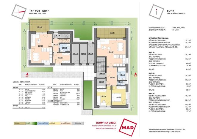 Prodej rodinného domu, Němčičky, 100 m2