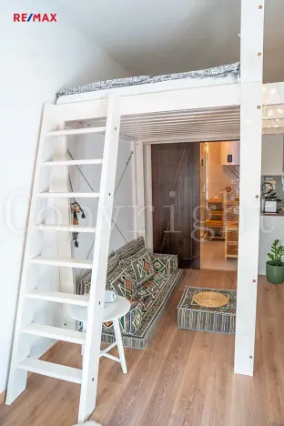 Prodej bytu 1+kk, Líšnice, Spálený Mlýn, 25 m2