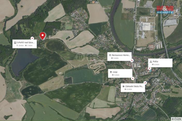 Prodej pozemku pro bydlení, Poříčí nad Sázavou, Svárov, 419 m2