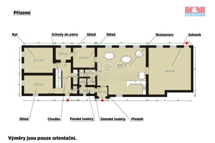 Prodej restaurace, Toužim, Školní, 524 m2