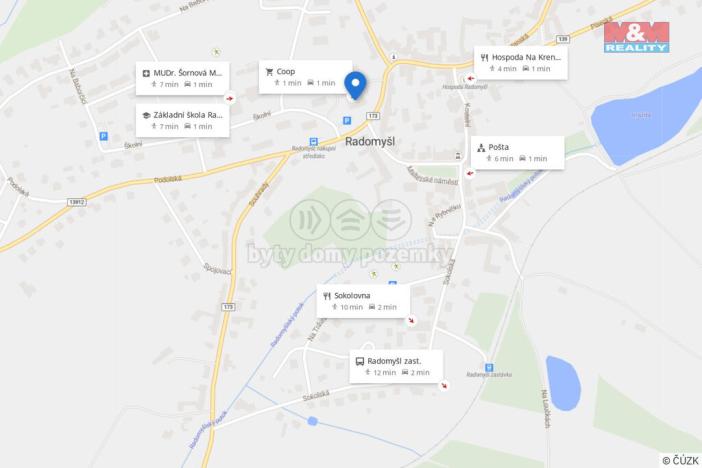 Pronájem obchodního prostoru, Radomyšl, Maltézské náměstí, 403 m2