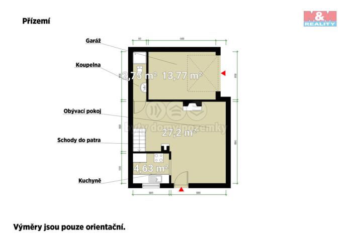 Prodej chaty, Stříbro, 74 m2