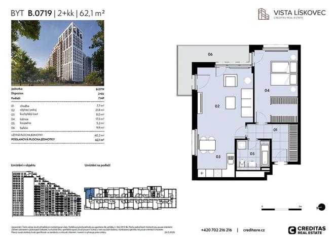 Prodej bytu 2+kk, Brno, 60 m2