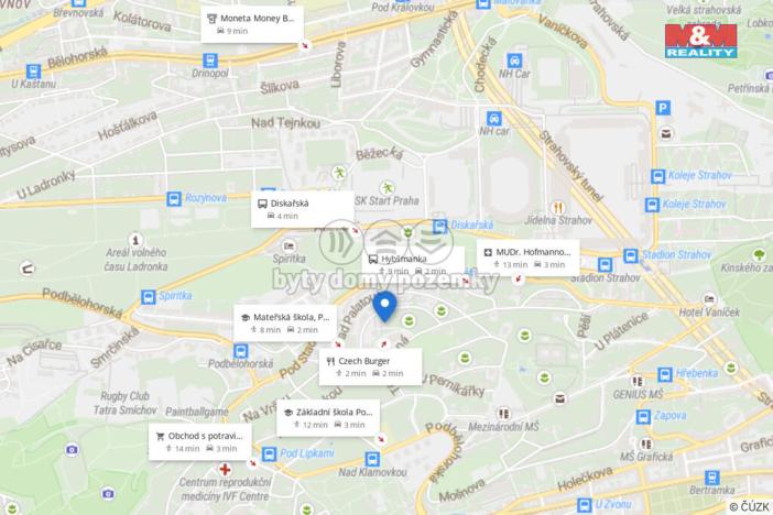 Prodej garáže, Praha, Pod Hybšmankou, 16 m2