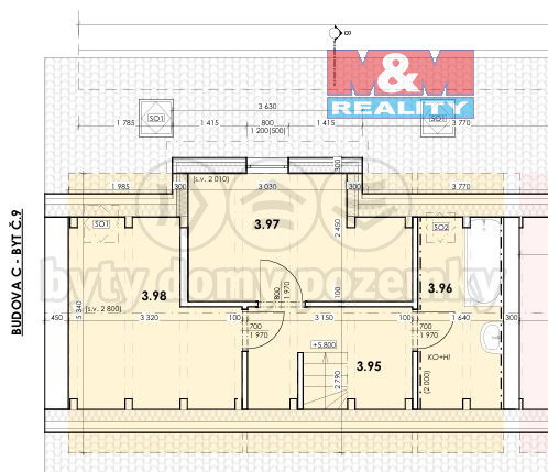 Prodej bytu 4+kk, Kounov, 103 m2