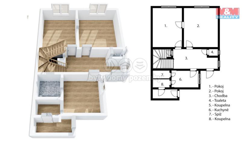 Prodej rodinného domu, Nymburk, Petra Bezruče, 120 m2