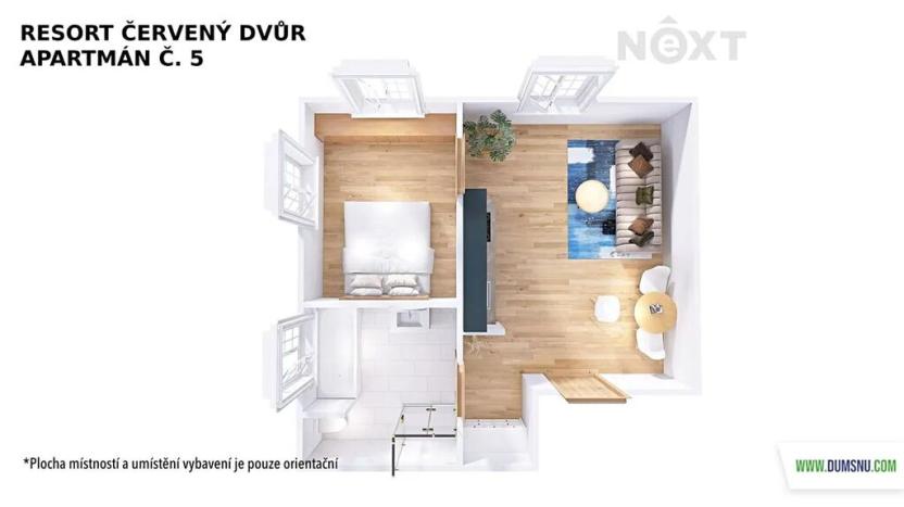 Prodej bytu 2+kk, Rapotín, Výzkumníků, 36 m2