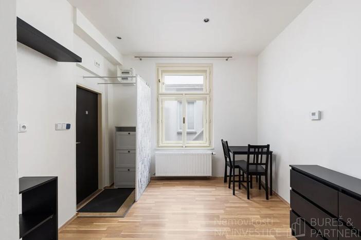 Pronájem bytu 1+kk, Praha - Nové Město, Navrátilova, 30 m2
